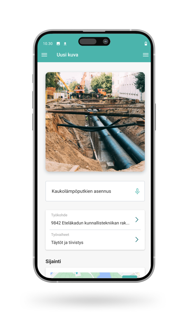 Buildie valokuvausominaisuus