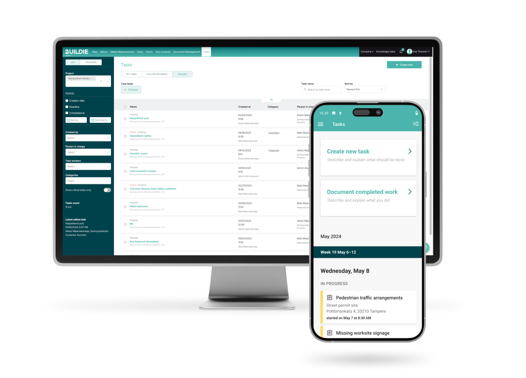 Task management Buildie