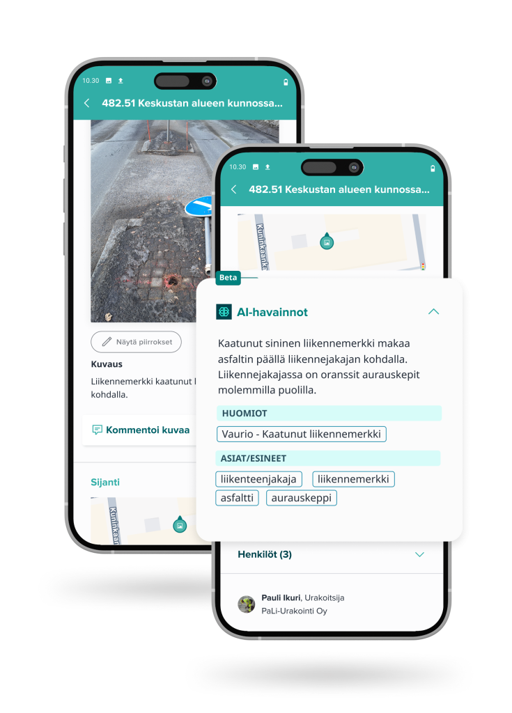 BuildieAI tekoäly infran kunnossapitoon
